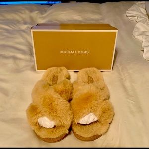 Michael Kors Lala Slippers size 8